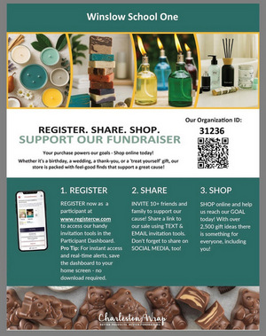 Charleston Wrap Fundraiser Starts Now!